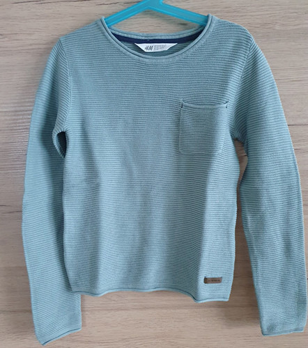 Kinder strickpullover mint - h&m,