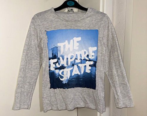 Jungen langarmshirt grau - h&m,