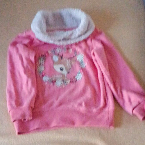 Mädchen pullover rosa 122 - pullover,