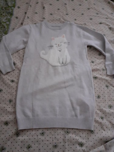 Mädchen pullover kleid - , gr