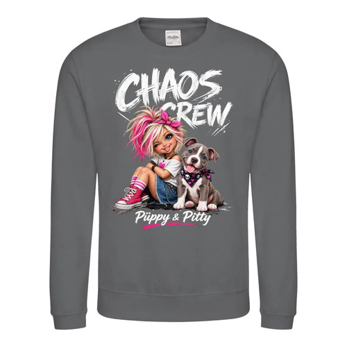 Sweatshirt kinder chaos - |, crew