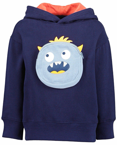Blue seven jungen hoodie - seven,