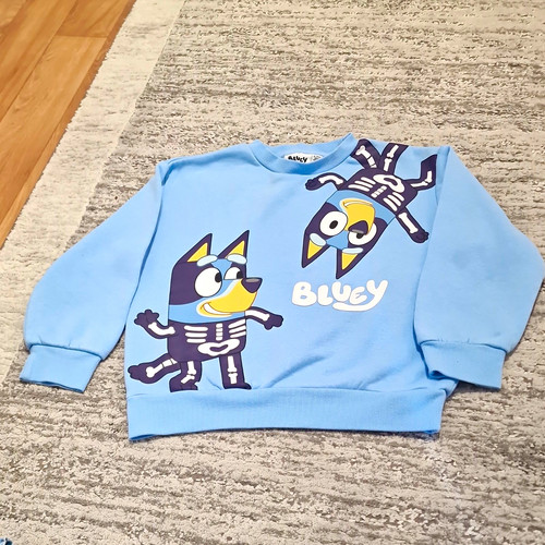 Bluey kinder pullover 122 - pullover, gr.
