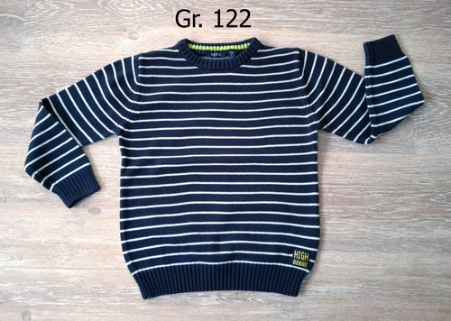 Gestreifter strickpullover - gestreifter, *